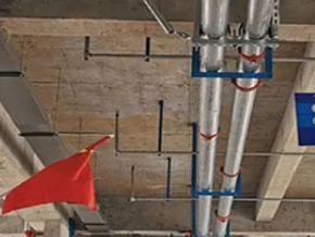 惠农管廊支架的安装方法